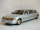 1999?C2000 Lincoln Town Car 59'' limousine scale die-cast model by SunStar 1:18 Model