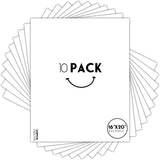 , 16X20 White Backing Board, Backer Boards for Frame, Picture (10 Pack) Model