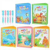 5 Pack Reusable Water Coloring Book for Toddlers, Water Doodle Book Toys, Pai... Model