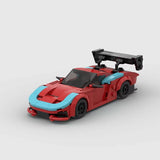 MOC Car Porsche 935 - Vox Megastore  Building Block Model Kit Toy Gift 183 Pcs Model
