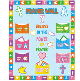 184 Pcs Prayer Wall Bulletin Board Set Cork Board Religious Decor Rainbow Chr Model
