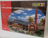 FALLER #130885 HO Scale KIT Large Brick Porcelain Factory w/Smoke Stack Marklin Model