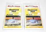 Rix Products - HO Scale Quonset Hut x 2 - Building / Model Kit - New - Rix 410 Model