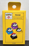 Pokemon x Target Collab Keyboard Key Caps Pokeball Masterball Ultraball Model