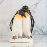 2"H Penguin Couple Figurine Ornament Home Decor Unique Gift Model