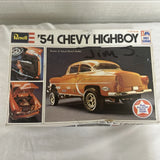 Revell '54 Chevy Highboy 1/25 Model Kit Orange Hot Rod Unassembled H-1375 Model