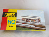 PLATFORM PASSENGER STATION  BY; QUICK HO SCALE PO KIT#- Model
