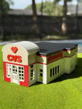 Pharmacy CVs APOTHECARY Z SCALE Apartment Commercial BUILDING Store Shop Health Model