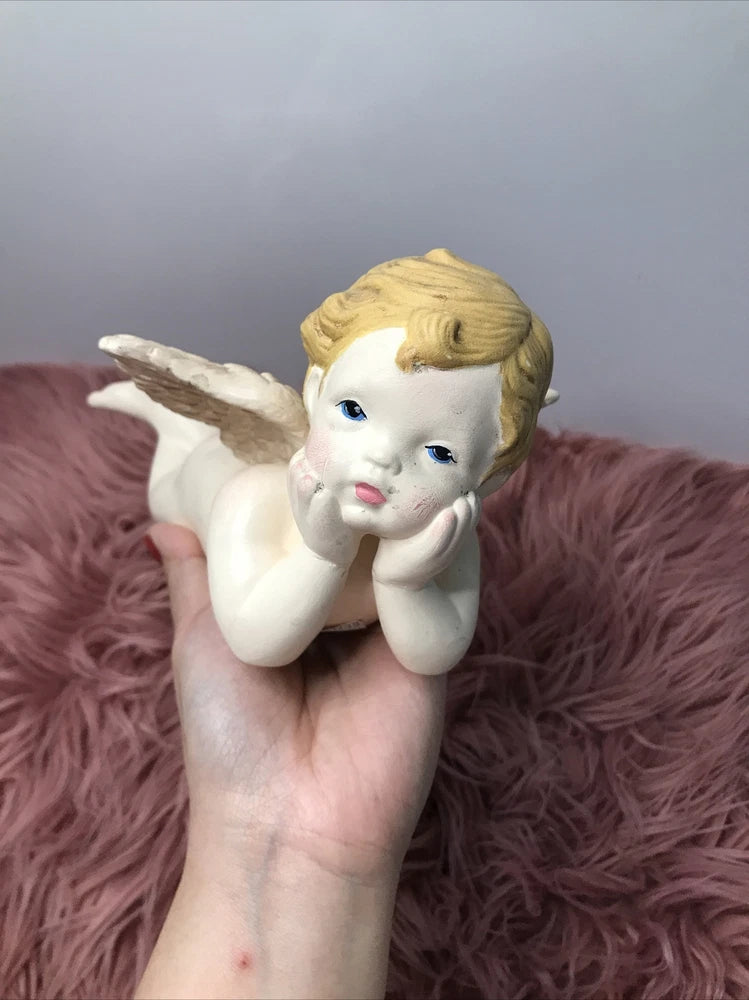 Angel Figurine Vintage Collectible Display Model