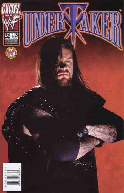 Undertaker #6 FN; Chaos | WWF Photo Cover - w/Bag+Board Model