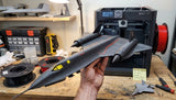 HUGE 28?? Lockheed SR 71 Blackbird, 1/48 Scale,  Display Model, USAF Spy Plane Model