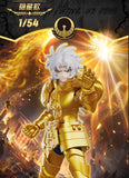 BLOKEES Saint Seiya GALAXY 04 Gemini Saga Secret Assembly Figure Model Kit 1/54 Model