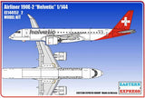 Eastern Express 1/144 Embraer E190-E2 Helvetic Airways Model Kit Model