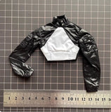 Action Figure Soldier 1/6 PU Leather Top Coat Female Fit for 12"  Model Model