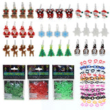 Christmas Jewelry Making Kit - DIY Necklaces, Bracelets & Lanyards - 498 Pc Kit Model