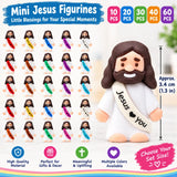 10-60PCS Mini Jesus Figures Christmas Christian Decor ¨CLittle Religious Figurine Model
