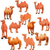 11Pcs Camel Collection: Hand Painted Camel Figurines - Miniature Animal Statu... Model