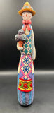 Jim Shore 2004 Heartwood Creek Winter Bloom Snowman 14.5" Model