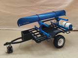 RC Adventure Trailer 1:10 Scale with Canoe & Add?On Accessories Unassembled DIY Model