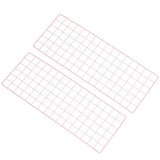31.5"x12" Wire Grid Panel, 2 Pack Wall Grid Decorative Board Photo Display Pink Model