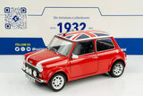 Solido - 1:18 Mini Cooper Sport 1997 Red with Union Jack Flag - Diecast Model Model