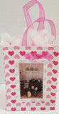 VTG OOAK 1:48 Small Alcove Room box in Valentines Day Gift Bag Model