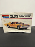 Monogram Olds 442 Street Freak *1:24 Scale *Model Kit #2218 *Made in 1977 Model