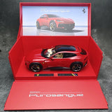 Bburago 1:18 Ferrari Purosangue FUV Diecast Model Car Red / Blue Gift Collection Model