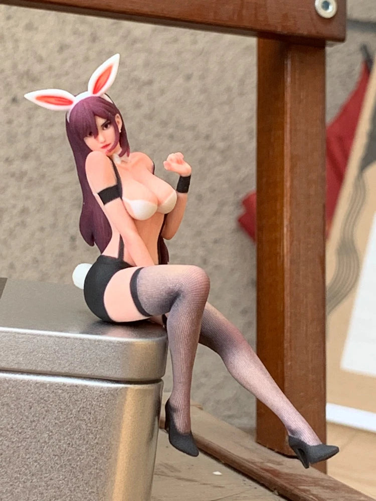 1/18 Diorama Sexy Game Bunny Girl Scene Miniatures Figure Model Doll For Car Toy Model