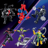 YUANYE Marvel Hero Spider-Man Venom Doctor Octopus Assembly Model Kits Hot Gift Model