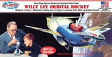 Atlantis 46  Willy Ley Orbital Rocket  plastic model kit 1/193 Model