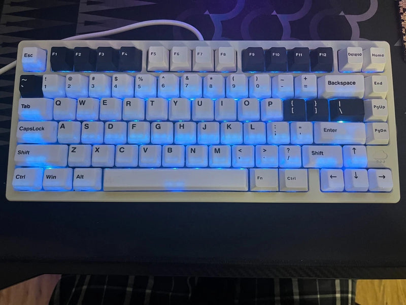 Custom Rainy75 Keyboard With Cerakeys! Ceramic Keycaps Model