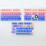 The Gradual Moon And Stars Cherry Profile Dye Subs PBT Keycap Set - 151 Keys Model