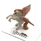 Little Critterz Pegasus - Winged Horse "Pegasus" - Miniature Porcelain Figurine Model