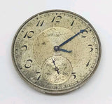 1924 Elgin Model 3 Grade 303 7J 12s Mechanical Pocket Watch Movement For Repair Model