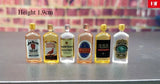 1/18 Diorama Beer Whiskey Cola Model Set Garage Workshop Scene Prop Accessory Model