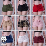 1/6 Female Stretch Hot Pants Model Fits 12 