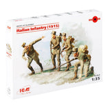 ICM 35687 Plastic model kit 1:35 Italian Infantry (1915) (4 figures) models kits Model