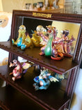 VTG Franklin Mint Wooden Display Shelf for Mood Dragons Figurine Collection Rare Model