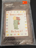 Vintage Cross Stitch Kit  "THE HUG"   NOS #05-43 Model
