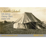 Metallic Details MDR7243 Scale model kit 1:72 U.S Army camp tent Accessory Resin Model