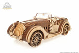 UGEARS Roadster VM-01 Wooden Mechanical Model Kit 3D Model