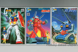 1/144 RX-78 GUNDAM & RX-77 GUNCANNON & RX-75 GUNTANK (Old Kit 3 Sets) BANDAI Model