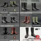 ZYTOYS ZY1024 ZY1028 ZY1034 1/6 Military Boots Shoes Model Fit 12'' Male Figures Model