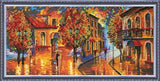 Bead embroidery kit Paints of October needlework kit Art canvas beadwork pattern Model