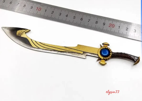 1/6 Golden Edition Plastic Knife Model Fits for 12" Action Figure Model
