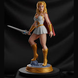 Belle Shera Women 1/24 Scale Resin Figure Model Kit Unassembled Unpainted Model