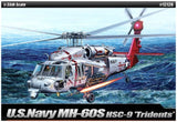 1/35 U.S.Navy MH-60S HSC-9 Tridents Helicopter Plastic model kit #12120 Academy Model
