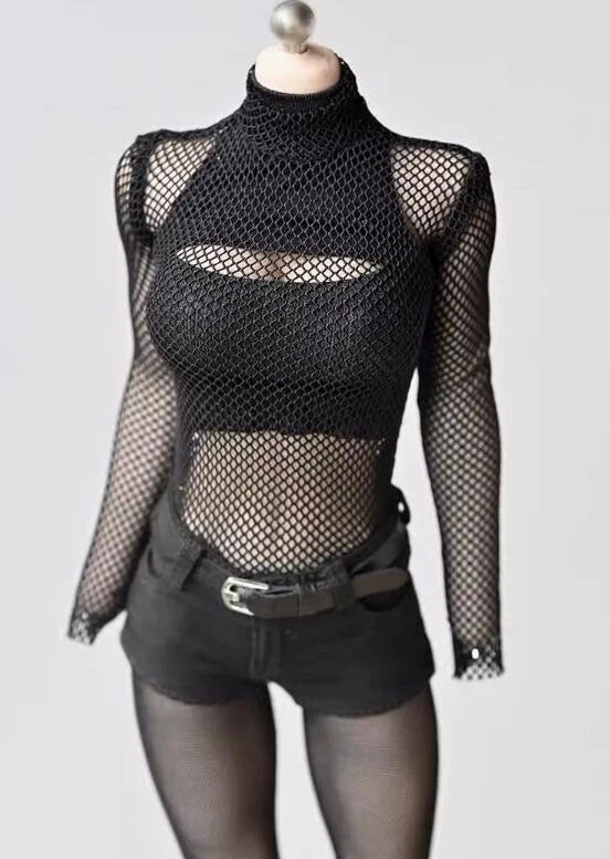 1/6 Female Soldier Model Accessories sexy Clothes 4pc Set for 12 Inch Body Model