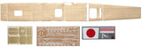 Hasegawa 1/350 IJN Aircraft Carrier Akagi Wooden Deck Model kit Parts QG25 Japan Model